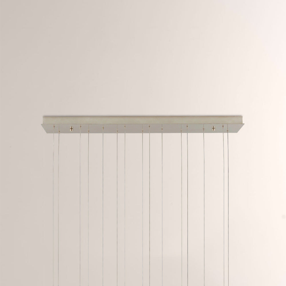 Glara Mirror Linear Multi-Drop Pendant