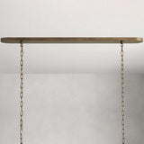 Nogy Rattan Beam  Chandelier