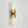 Harlin 2-Light Wall Sconce in Clear