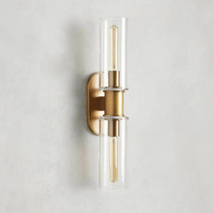 Harlin 2-Light Wall Sconce in Clear