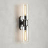 Harlin 2-Light Wall Sconce in Clear