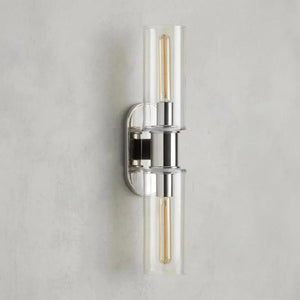 Harlin 2-Light Wall Sconce in Clear
