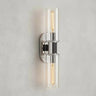 Harlin 2-Light Wall Sconce in Clear