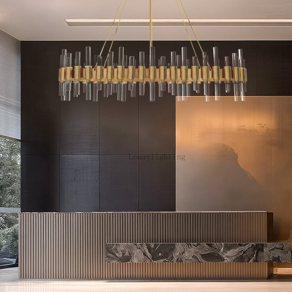 Hasluxe Oval Chandelier