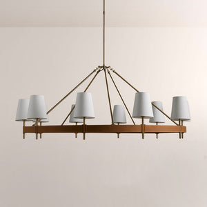 Havelle Round Brass Chandelier