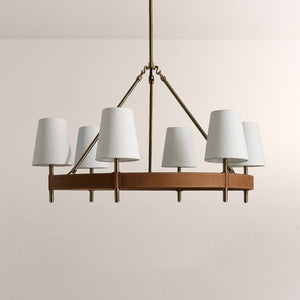 Havelle Round Brass Chandelier
