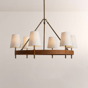 Havelle Round Brass Chandelier