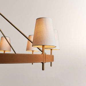 Havelle Round Brass Chandelier