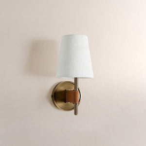 Havelle Wrapped Brass Wall Sconce
