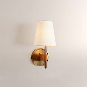Havelle Wrapped Brass Wall Sconce