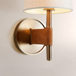 Havelle Wrapped Brass Wall Sconce