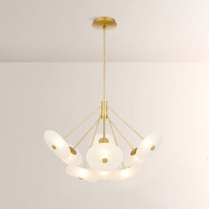 Herbert Round Glass Chandelier