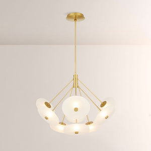 Herbert Round Glass Chandelier