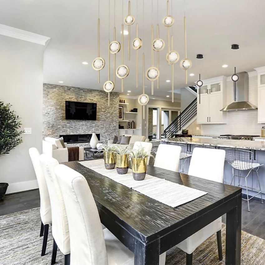 Issac Oval Chandelier