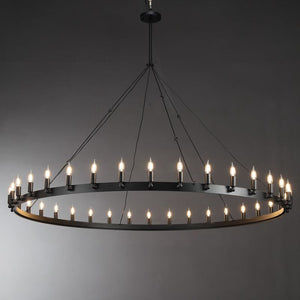 Camia Candelabra Round Chandelier<26"-73">