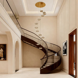 Italian Style Chandeliers Duplex Luxury Ceiling Lights