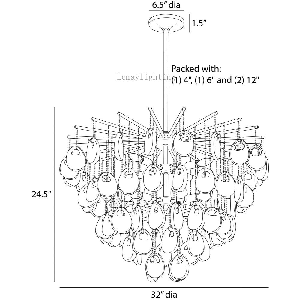 Jacquelux Chandelier