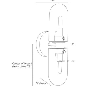 JavLuxe Sconce