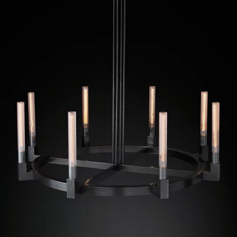 Kira Round Chandelier 48"
