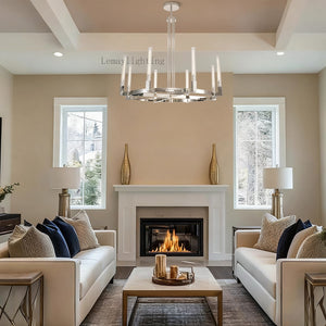 Kira Round Chandelier 48"