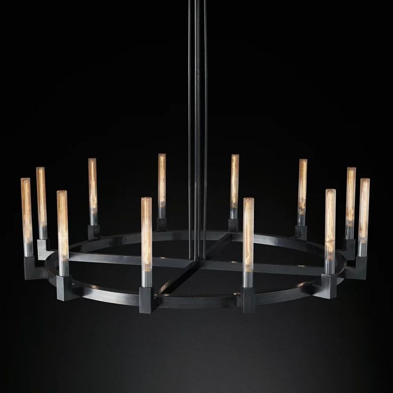 Kira Round Chandelier 60"