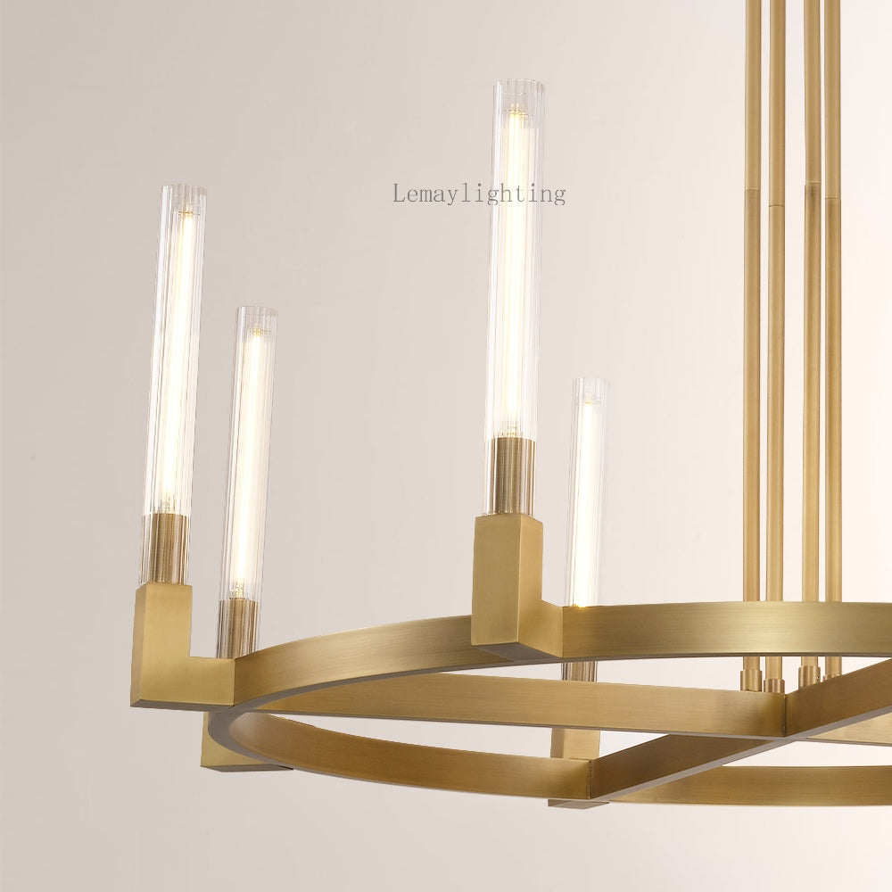 Kira Round Chandelier 48"