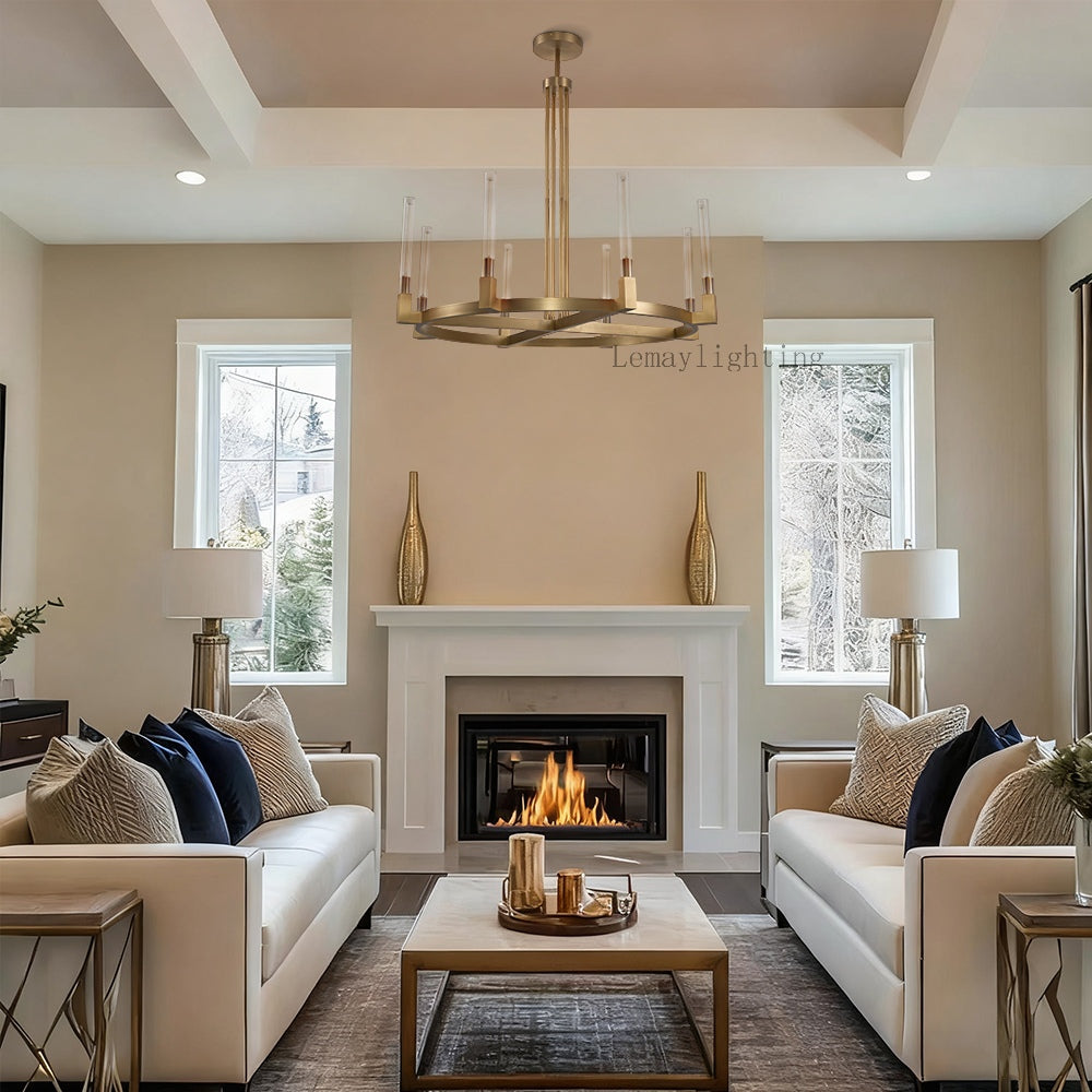 Kira Round Chandelier 48"