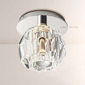 Sibole Glass Petite Flushmount