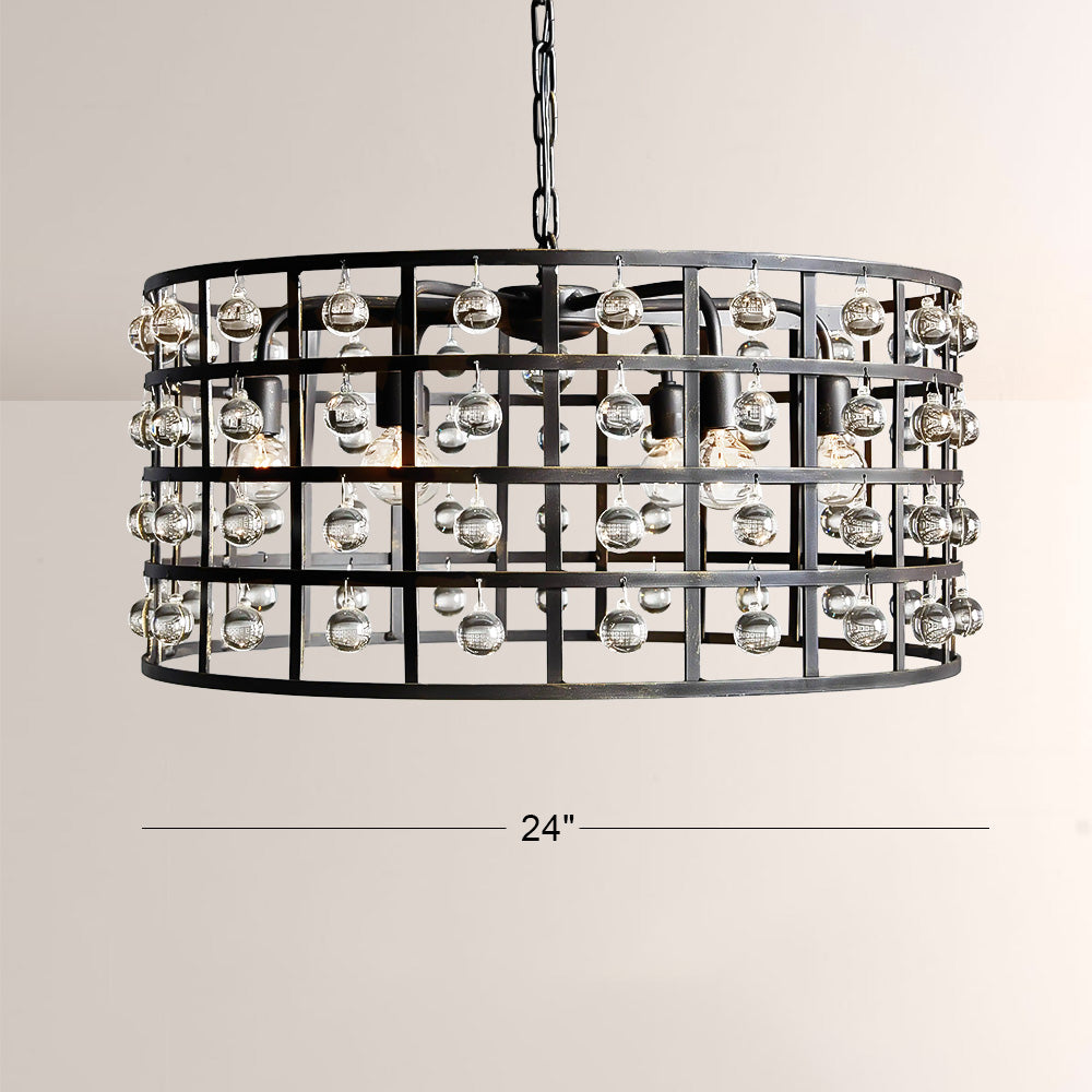 La Cage Round Chandelier
