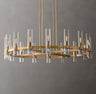 Ramelle Round Glass Chandelier 60"