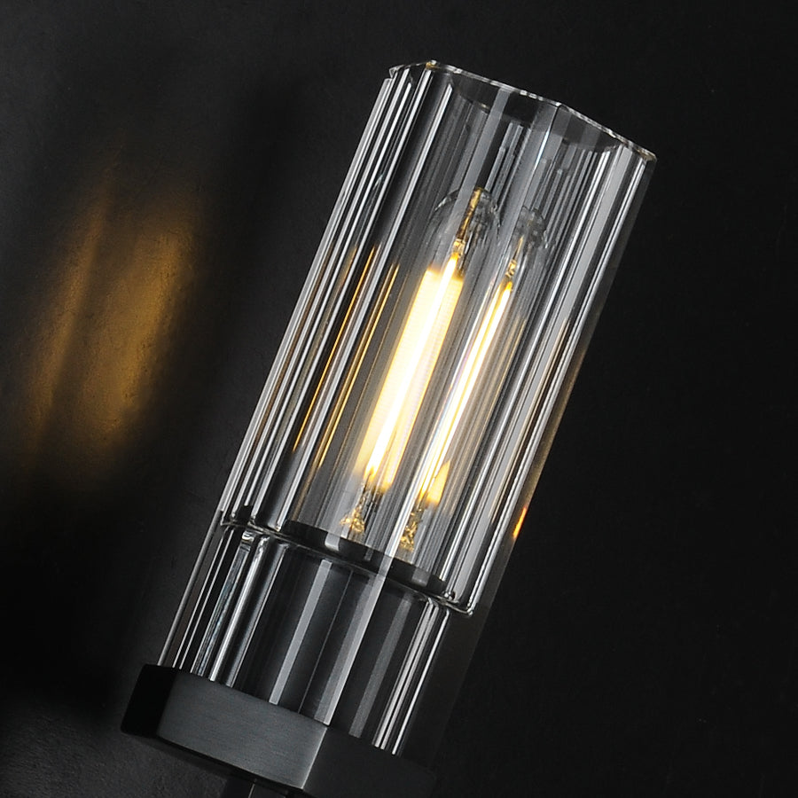 Lambert Polygonal Crystal Sconce