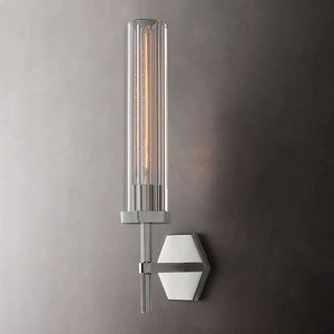 Lambert Polygonal Crystal Sconce