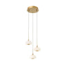 Lanterns 3 Light Round LED Pendant