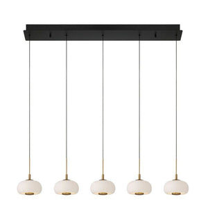 Lanterns 5 Light Linear LED Chanderlier