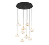 Lanterns 9 Light Round LED Chanderlier