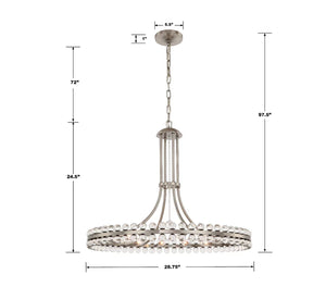 Latin 12 Light Chandelier