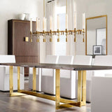 Leo Linear Chandelier 66"