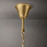 Leonor Vintage Round Chandelier 44”
