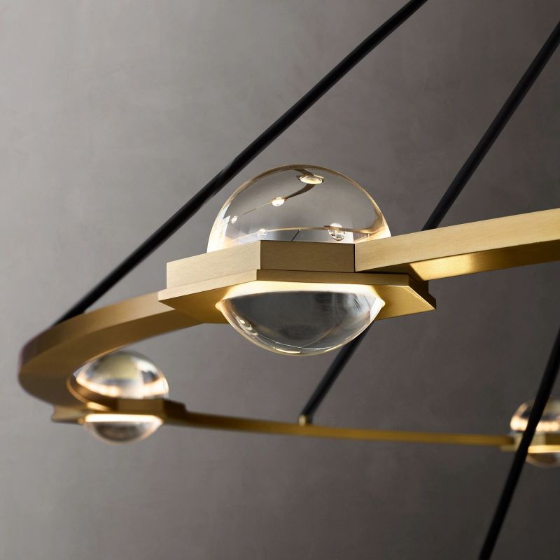 Liam 2-Tier Round Chandelier 48"