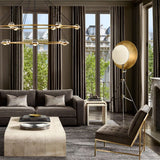 Liam 2-Tier Round Chandelier 48"