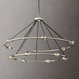 Liam 2-Tier Round Chandelier 60"