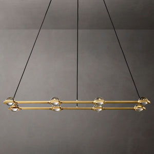 Liam Rectangular Chandelier 54"