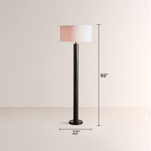 Linor Linen Floor Lamp