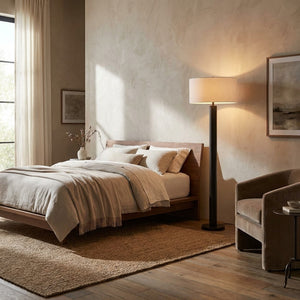 Linor Linen Floor Lamp