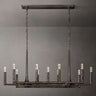 Logan Forged Linear Chandelier 54"