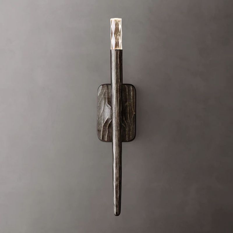 Logan Forged Sconce 20"H