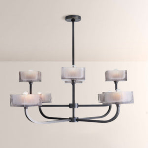 Luke Glass Chandelier