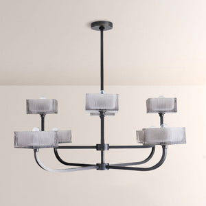 Luke Glass Chandelier