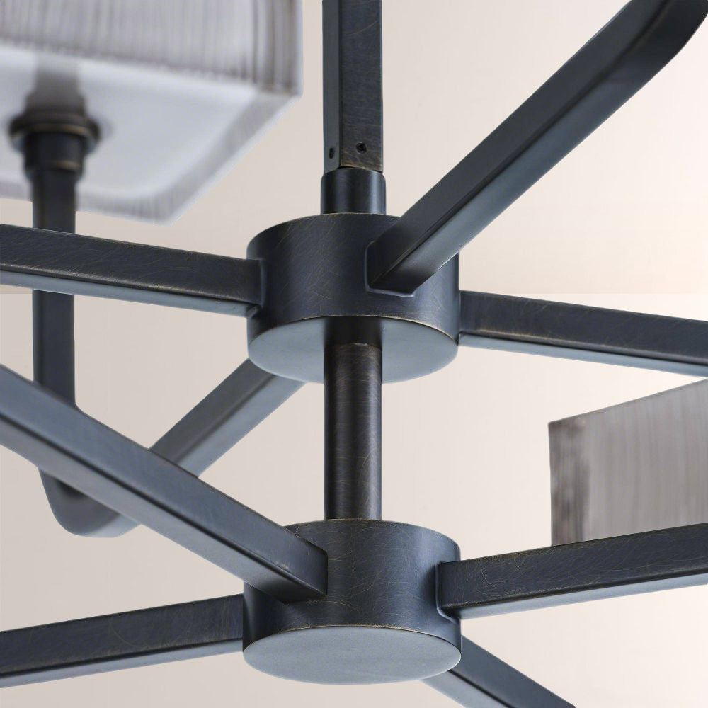 Luke Glass Chandelier