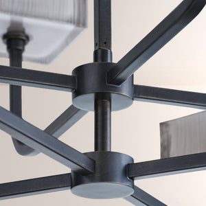 Luke Glass Chandelier
